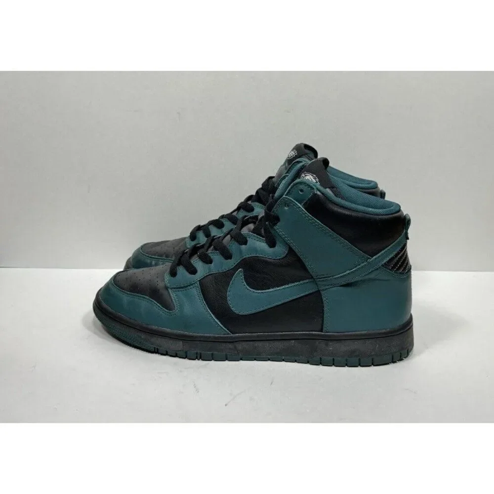 Nike Dunk High Nike iD Philadelphia Eagles Men's Size 12‎ Shoes 535078-901 Sb